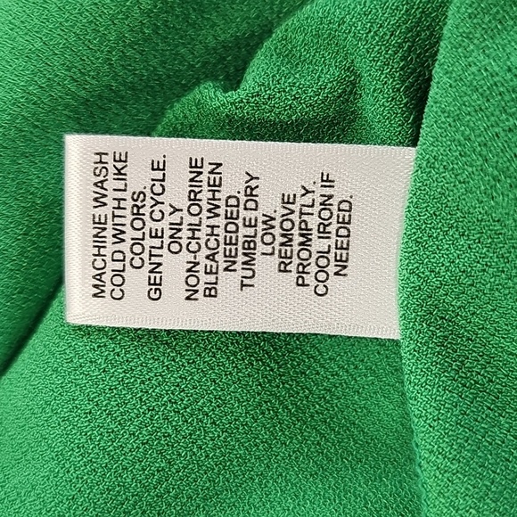 CATO Green Women's Top, Short Sleeve, Scoop Neck, Jersey Knit. XS - Picture 9 of 9